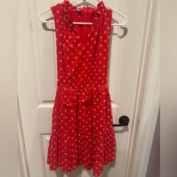 NEW Draper James Ruffle Neck Tiered Dress. - Picture 2 of 7